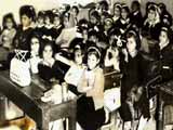 Sima's grade 3 class; elementary school, Abadan.